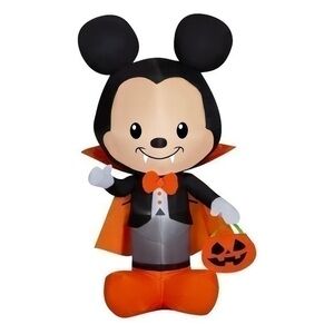 NIB. DISNEY Mickey Mouse Vampire Halloween Inflatable